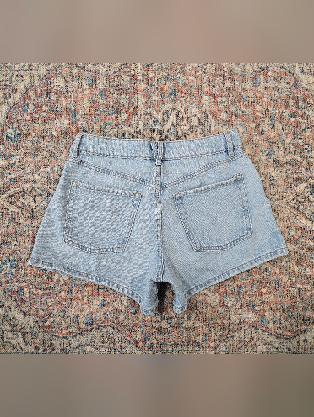 Garage Denim Relaxed A-Line Shorts Sz 5 / 27